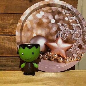 Frankenstein plastic squeaker dog toy